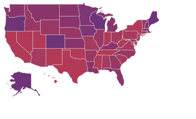 voter turnout 2014 by states Fairvote